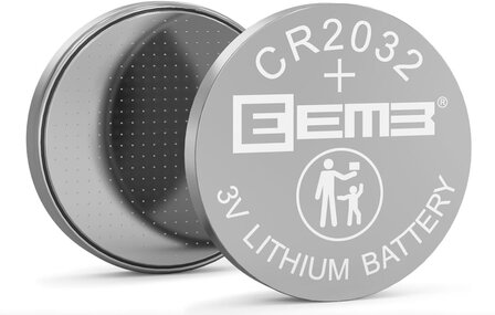 CR2032 lithium knoopcelbatterij 3V