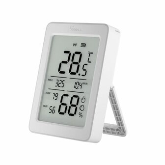 Sonoff AirGuard TH - 3.6&rdquo; LCD Zigbee temperatuur- en vochtigheidssensor