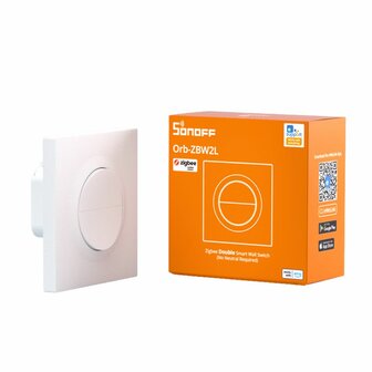 Sonoff Orb-ZBW2L 2-Gang Zigbee Smart Wall Switch (No Neutral)