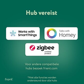 Frient Intelligente rookmelder (Zigbee)