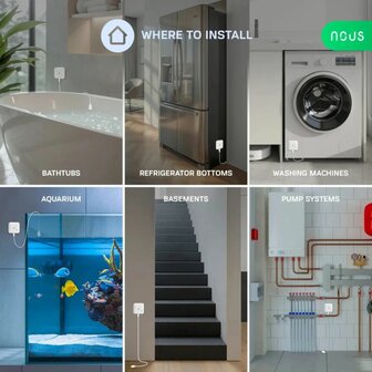 Nous Waterlek Sensor Zigbee