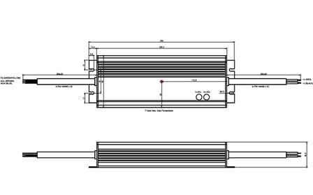 MEAN WELL Voeding 24V 13A 312W IP67