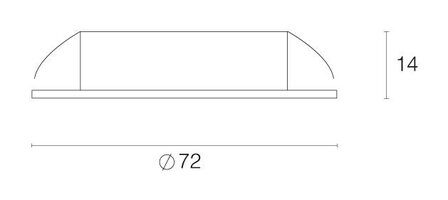 Inbouw LED-spot aluminium