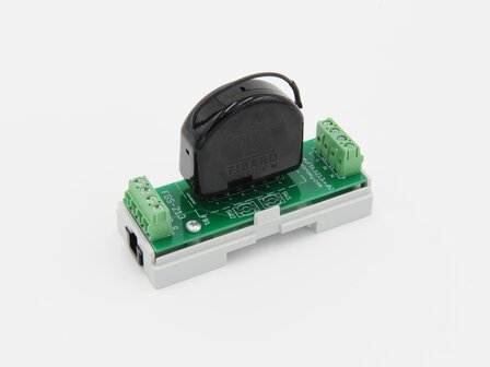 Adapter S213 NP voor DIN TH35-rail tbv Fibaro Enkele Schakelaar 2 FGS213