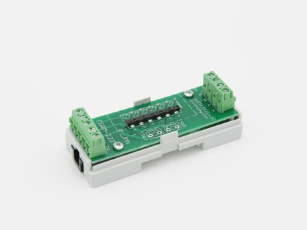 Adapter R222 NP voor DIN TH35-rail tbv Fibaro Rolluik-Module 2