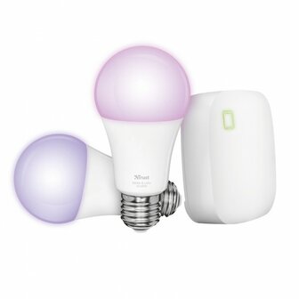 ZRGB2-Z1R Zigbee Starter Set: 2 RGB Lampen + Z1 Zigbee Bridge