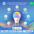 Nous E27 Smart Bulb RGB Wifi Matter 2-pack