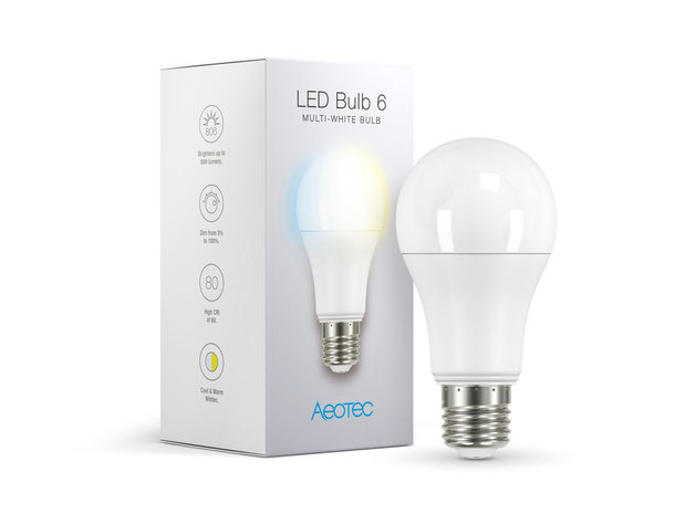 Aeotec LED Bulb 6 Multi-White (E27) Z-Wave