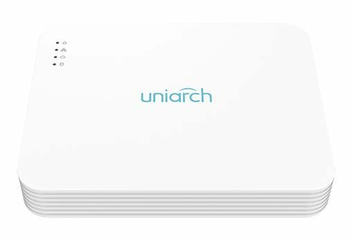 Uniarch 5MP NVR zonder harddisk voor 8 IP-Camera's