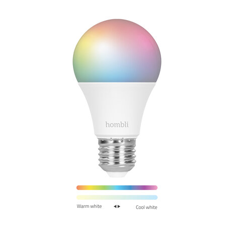 Hombli Slimme RGBW-lamp (E27 9W wifi)