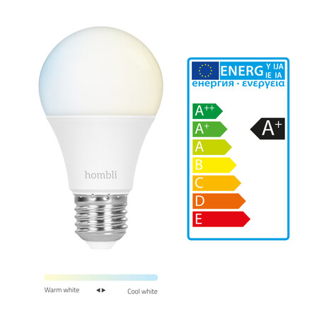 Hombli Slimme lamp (E27 9W wifi)