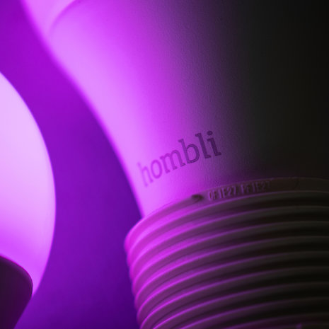Hombli Slimme RGBW-lamp (E14 4.5W wifi)