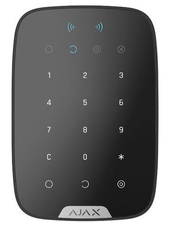 Ajax KeyPad Plus met rfid-lezer Zwart