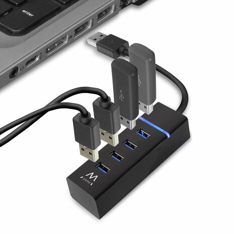 ACT 4 Poorts USB 3.0 Hub
