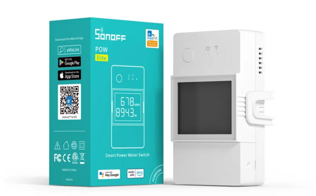 Sonoff POWR320D Slimme Wifi Energie-tussenmeter