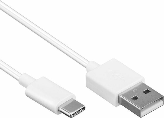 USB-C naar USB-A kabel - 1 meter + voeding