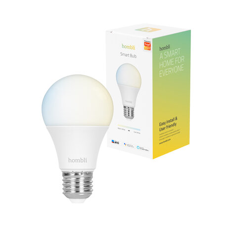 Hombli Slimme lamp (E27 9W wifi) 2-pack