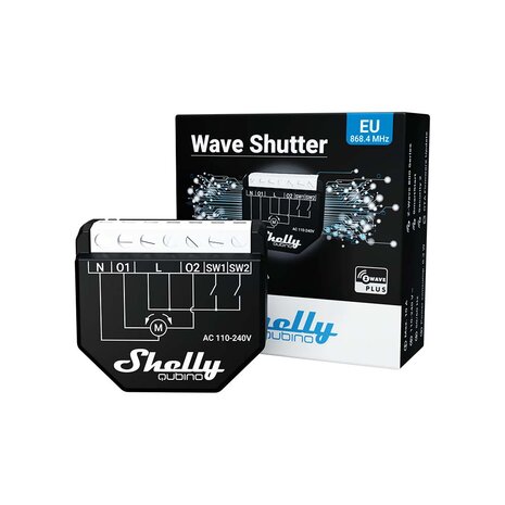 Shelly Qubino Wave Shutter Z-Wave Plus