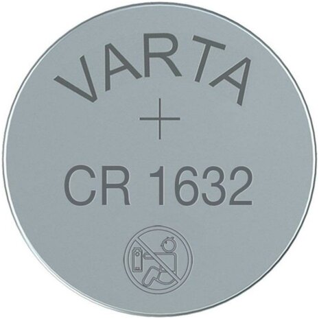 Varta CR1632 lithium batterij 3V