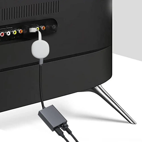 USB-C naar ethernet-adapter voor Chromecast