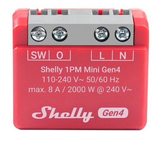 Shelly 1PM Mini Gen 4