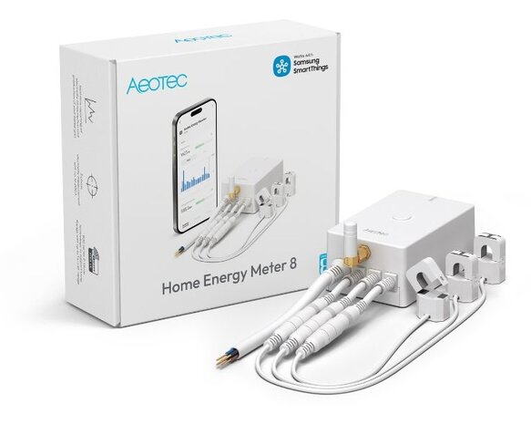 Aeotec Home Energiemeter 8 - 3 klemmen (60A)