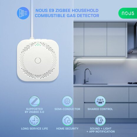 Nous Gas Sensor Zigbee