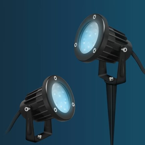 Gledopto Zigbee Pro buitenspot voor de tuin RGB+CCT 24V