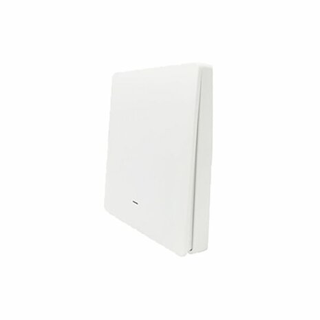 SmartWise draadloze wandschakelaar 1-knops