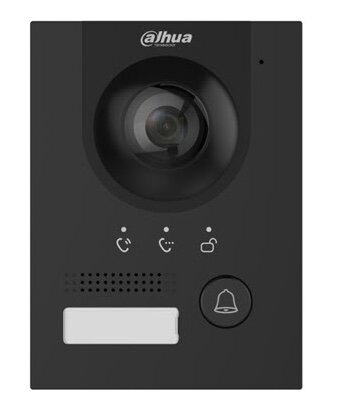 Dahua VTO2202F-P-S3 Zwart Video Intercom Buitenpost PoE / 2-draads
