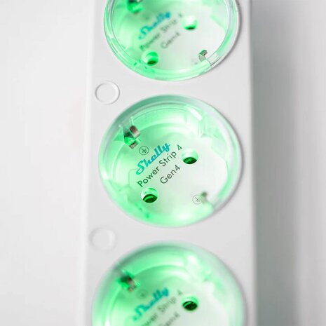 Shelly Power Strip 4 Gen4 - Wi-Fi, Matter, Zigbee