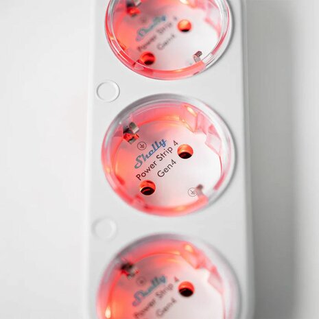 Shelly Power Strip 4 Gen4 - Wi-Fi, Matter, Zigbee