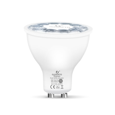 Gledopto LED Bulb RGB+CCT GU10