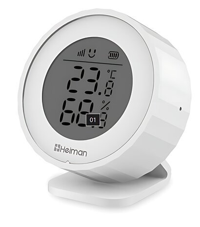 Heiman Temperatuur en Luchtvochtigheid sensor Matter-over-Thread