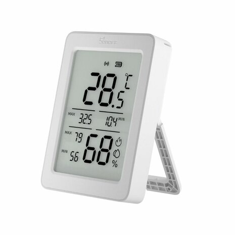 Sonoff AirGuard TH - 3.6&rdquo; LCD Zigbee temperatuur- en vochtigheidssensor