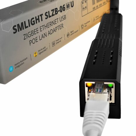 SLZB-06MU Zigbee ethernet usb PoE adapter