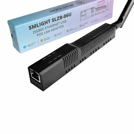 SLZB-06U Zigbee ethernet usb PoE adapter (CC2652P)