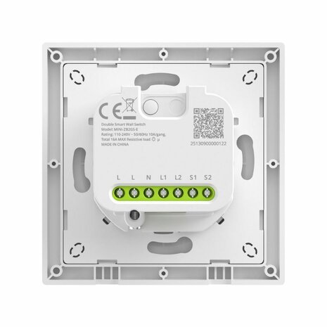 Sonoff Orb-ZBW2 2-Gang Zigbee Smart Wall Switch