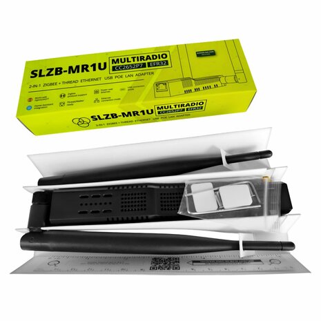 SLZB-MR1U Zigbee+Thread usb wifi+ethernet/PoE adapter
