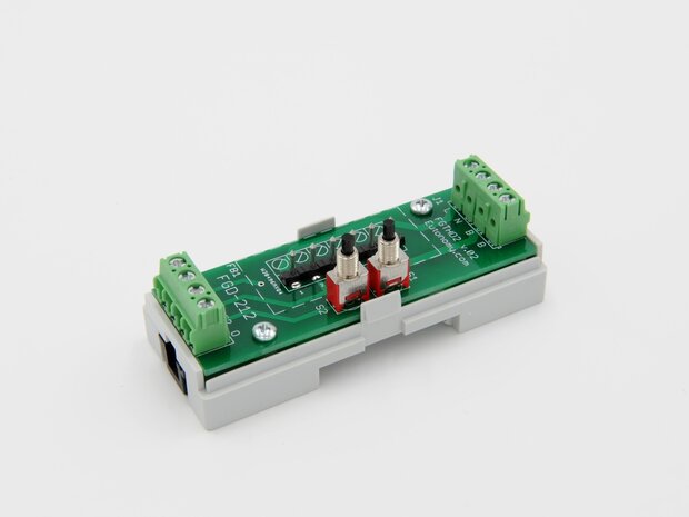 Adapter voor DIN TH35-rail voor Fibaro Dimmer 2