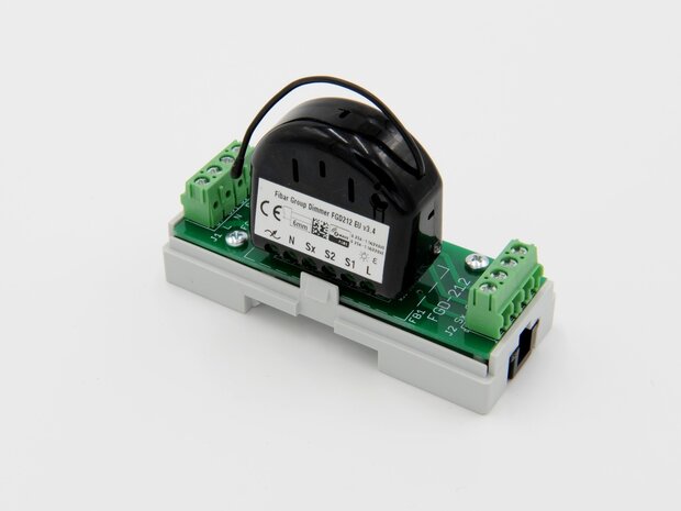 Adapter voor DIN TH35-rail voor Fibaro Dimmer 2