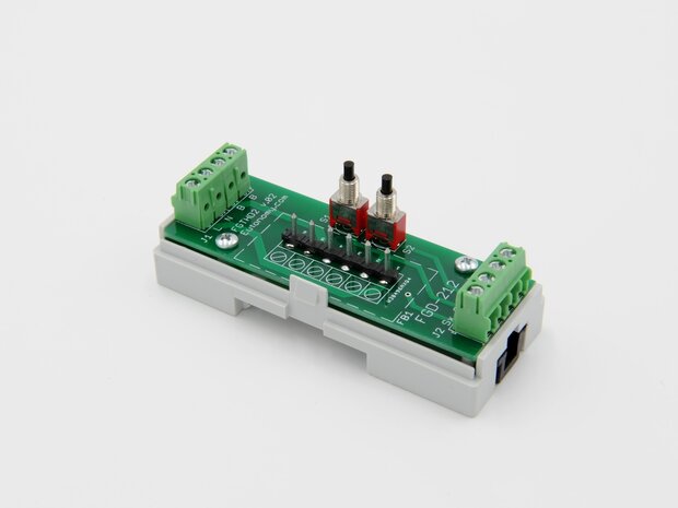 Adapter voor DIN TH35-rail voor Fibaro Dimmer 2