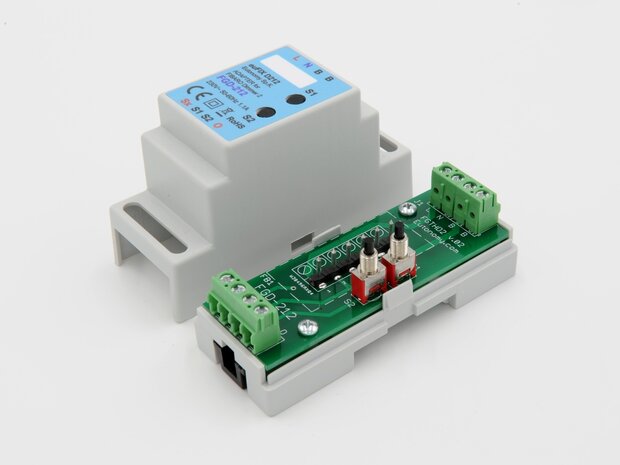 Adapter voor DIN TH35-rail voor Fibaro Dimmer 2