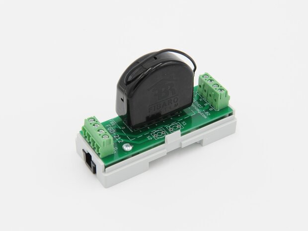 Adapter D212 NP voor DIN TH35-rail tbv Fibaro Dimmer 2