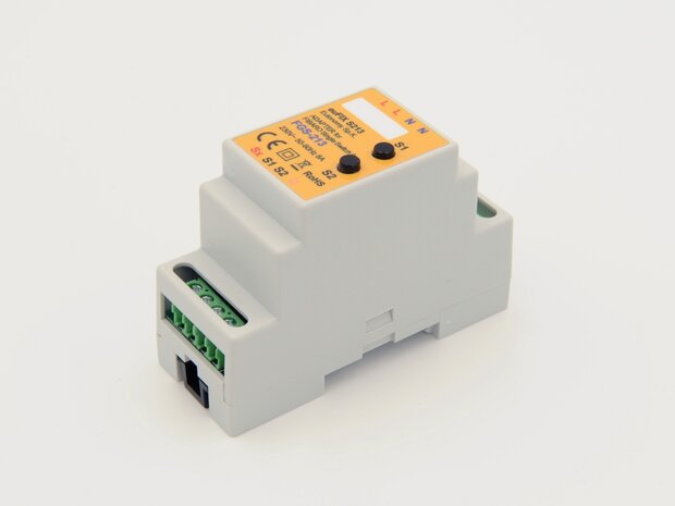 Adapter S213 voor DIN TH35-rail tbv Fibaro Enkele Schakelaar 2 FGS213