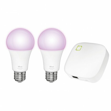 ZRGB2-Z1R Zigbee Starter Set: 2 RGB Lampen + Z1 Zigbee Bridge