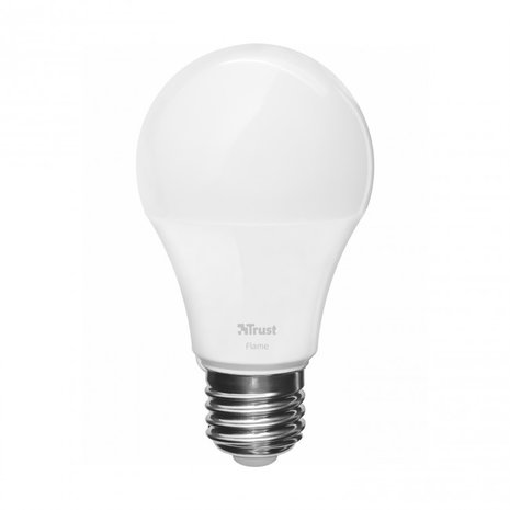 ZLED-2209 Dimbare E27 LED Lamp Flame Wit