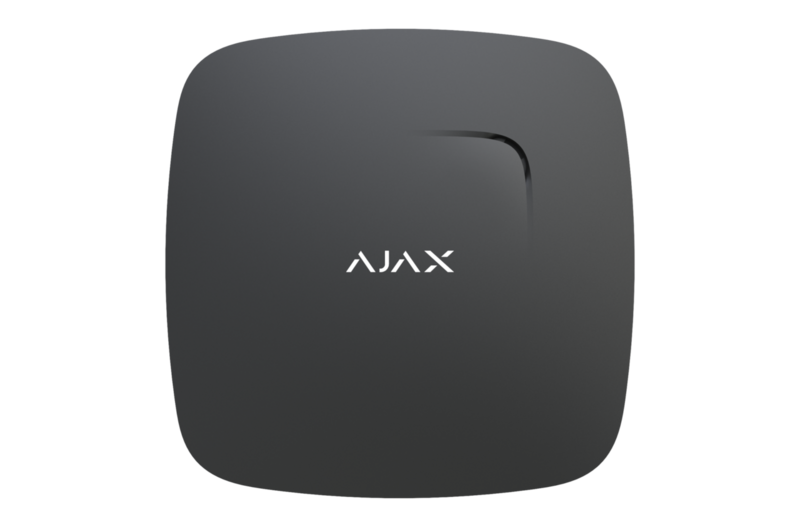 Ajax FireProtect Plus draadloze rookmelder zwart