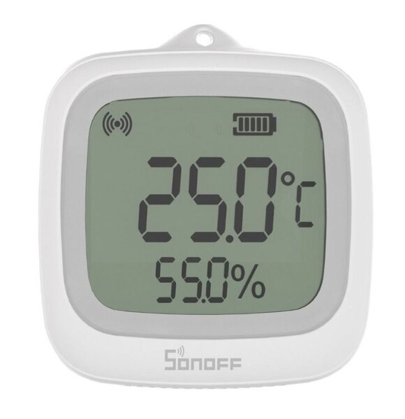 Sonoff IP65 Zigbee Temperatuur en Luchtvochtigheidssensor met display