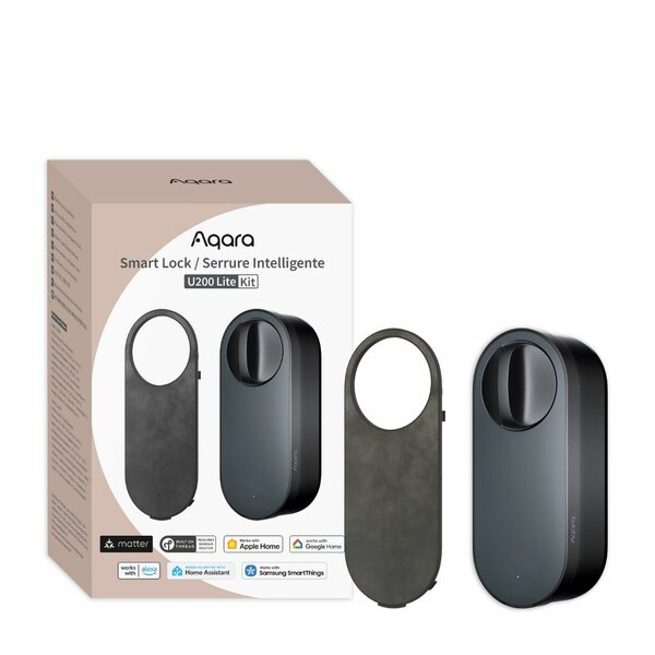 Aqara Smart Lock U200 Lite Kit - Zwart hashop.nl